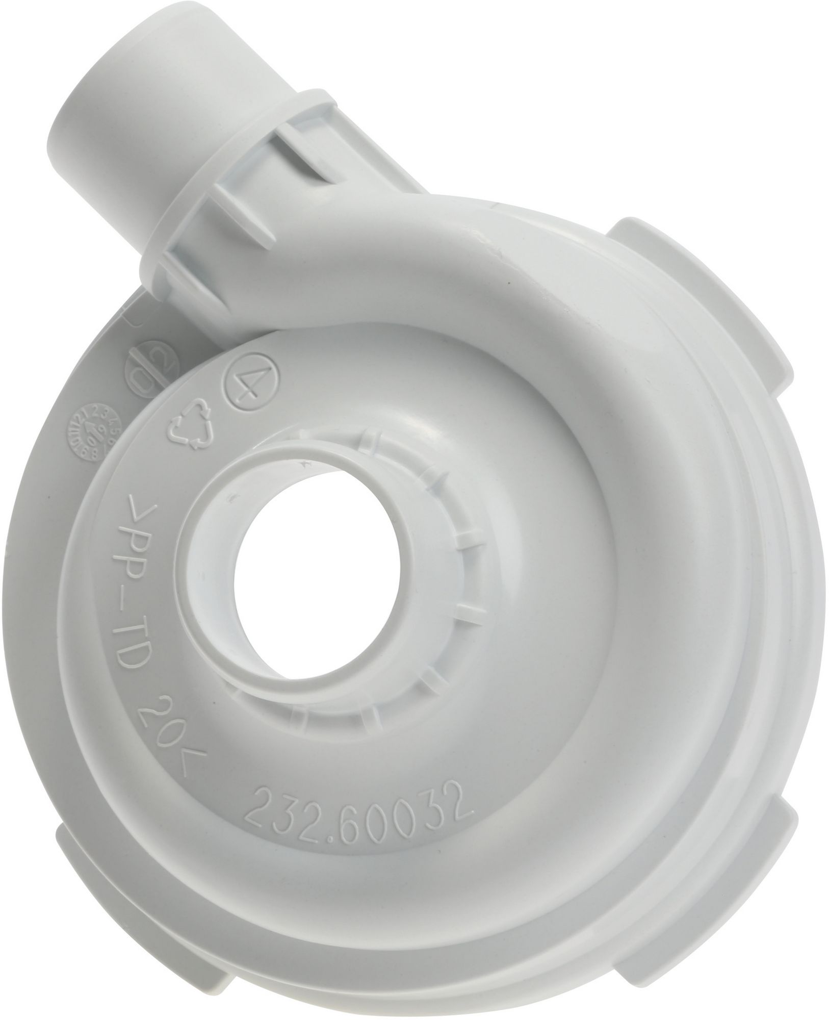 BSH Bosch Siemens 00488183 Pumpengehäuse - Gehäuseoberteil f. umwälzpumpe