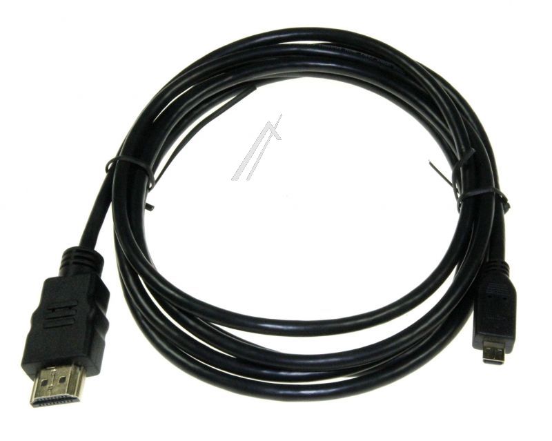 COM HDMI Stecker - Hdmi-a-stecker / hdmi-d-stecker, 2,0m, schwarz hswe
