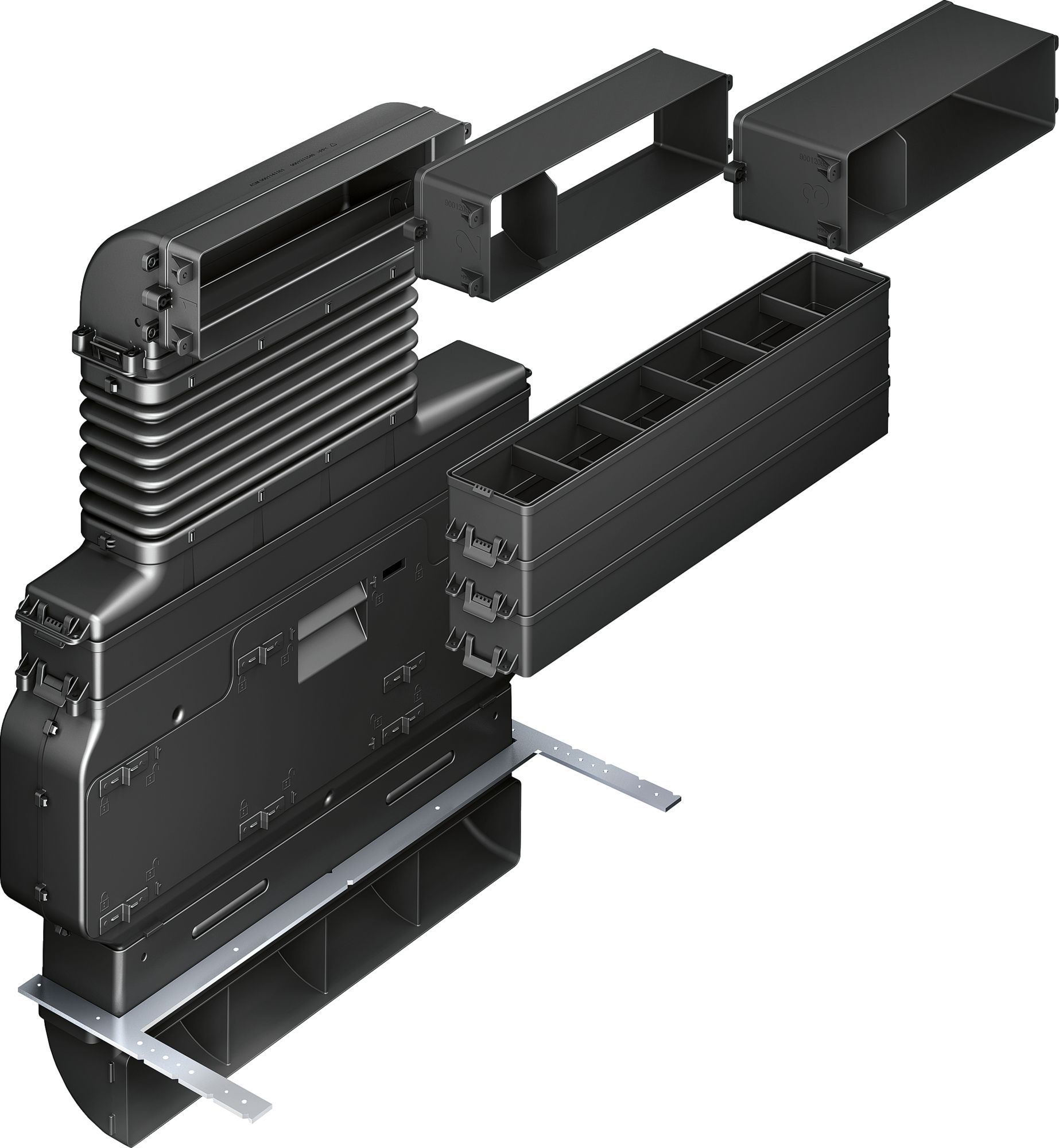 BSH Bosch Siemens 17001485 Luftkammer - Lüftungskanal