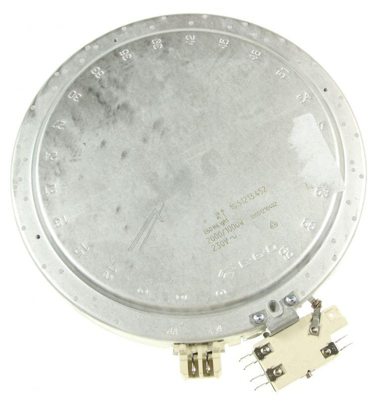 Whirlpool Indesit 482000029418 Zweikreis-Strahlungsheizkörper - C00139043 kochzone, 2000w 230v