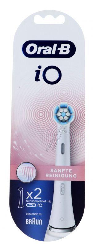 Braun 80338953 Zahnbürste - Oral-b aufsteckbürsten io sanfte reinigung 2er