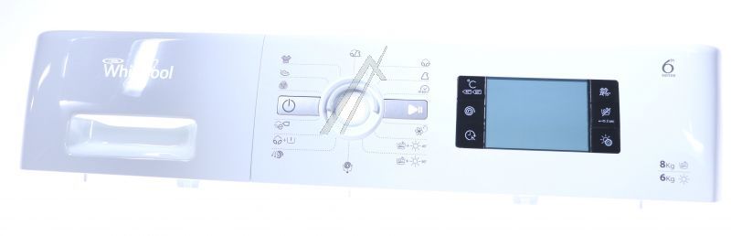 Whirlpool 488000518727 Bedienteilblende - C00518727 belde+schubladergriff gw wwdc 8614 Whirlpool 488000518727 Bedienteilblende - C00518727 belde+schubladergriff gw wwdc 8614
