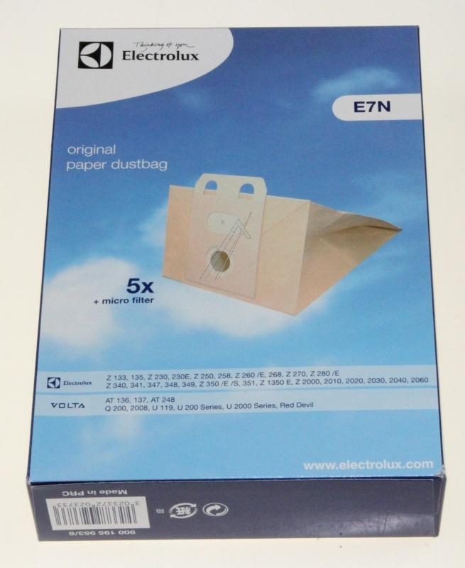AEG Electrolux 9001959536 Staubsaugerbeutel - E7n 5 bags+1mcf