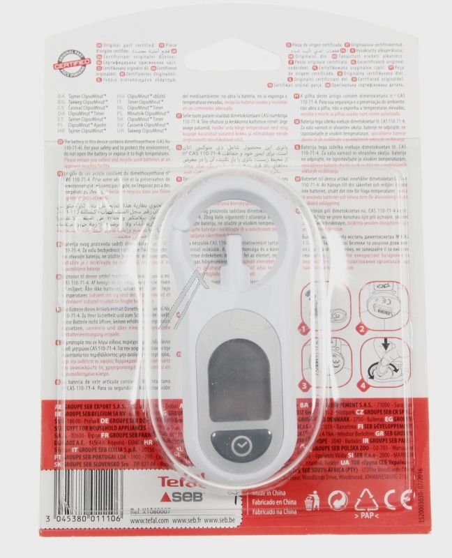 SEB X1060007 Programmschalter - Zeitschaltuhr clipso minut