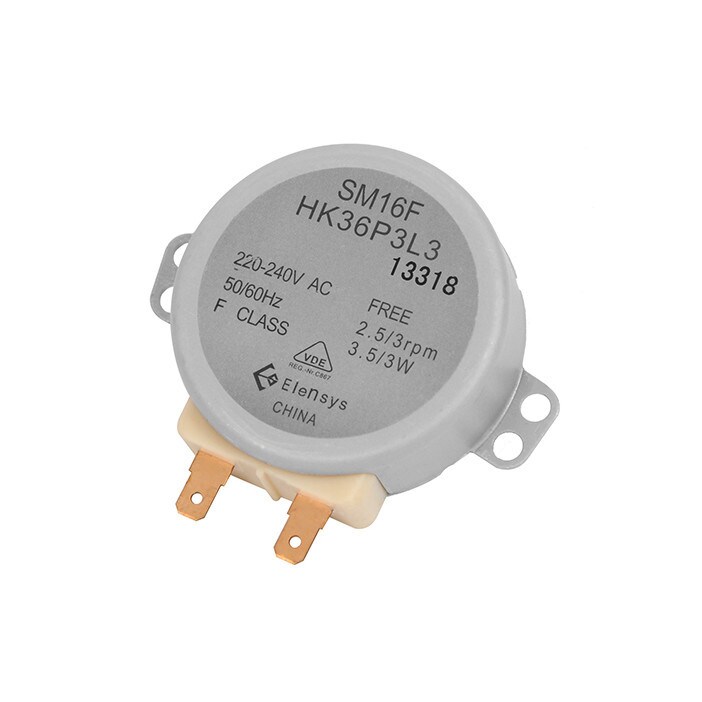 AEG Electrolux 50293713009 Drehtellermotor - Sm16f-hk36p3l3 motor van draaitafel,met,as,pl