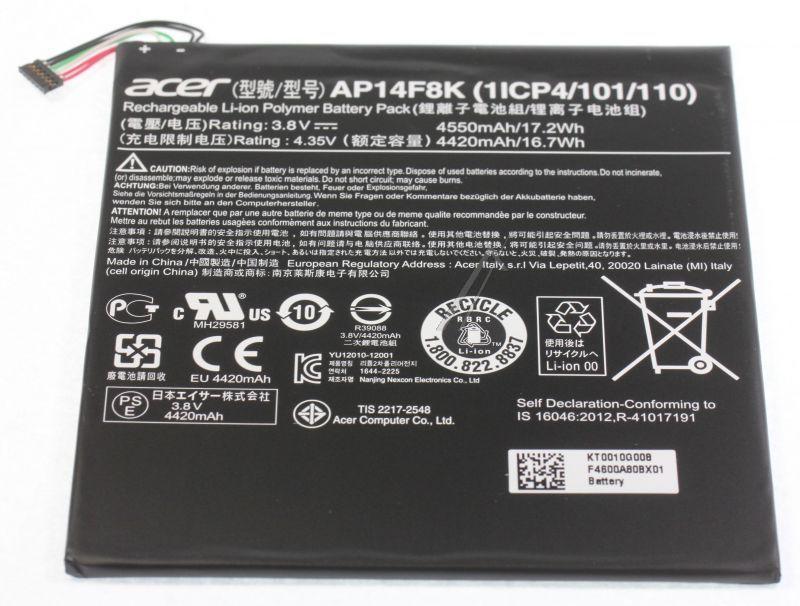 Acer KT0010G008 Tablet-PC Akku - Ap14f8k battery.1c.4420mah