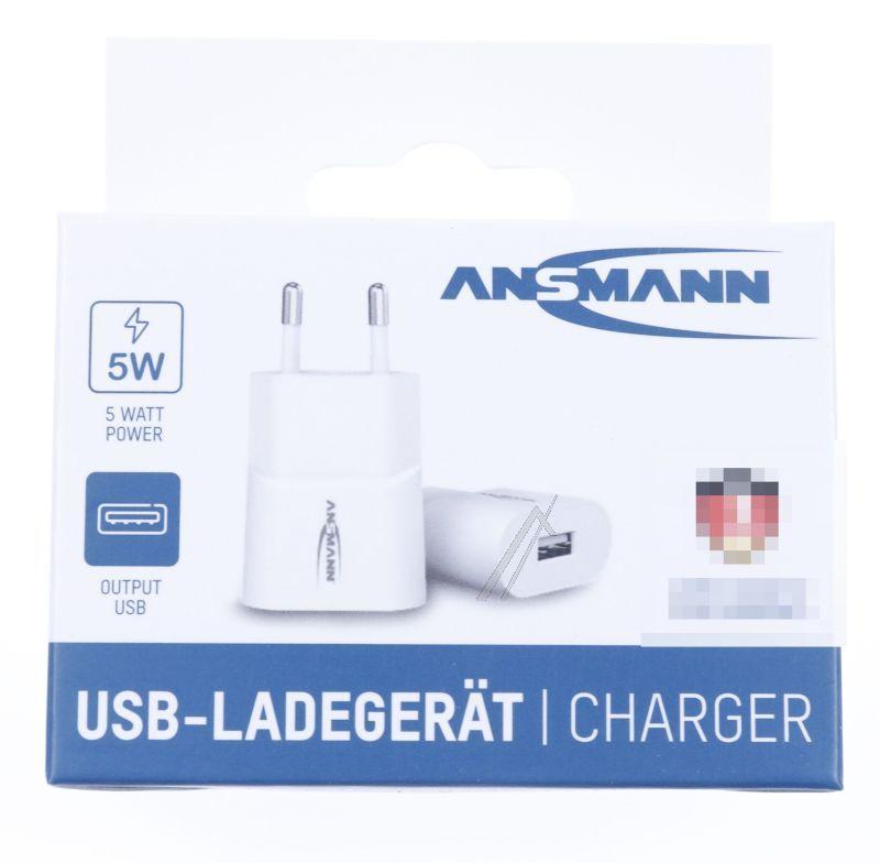 Assmann 10010112 - Home charger hc105 1001-0112 usb ladegerät / netzteil mit 1 usb anschluss 1a, 5w