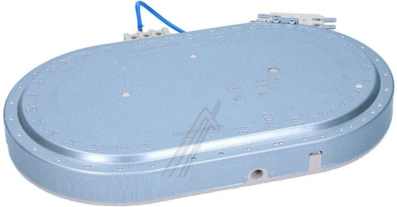 Vestel 32010380 Strahlenheizkörper - Highlight heizung oval(ø 140/250) 230v 1800w eika