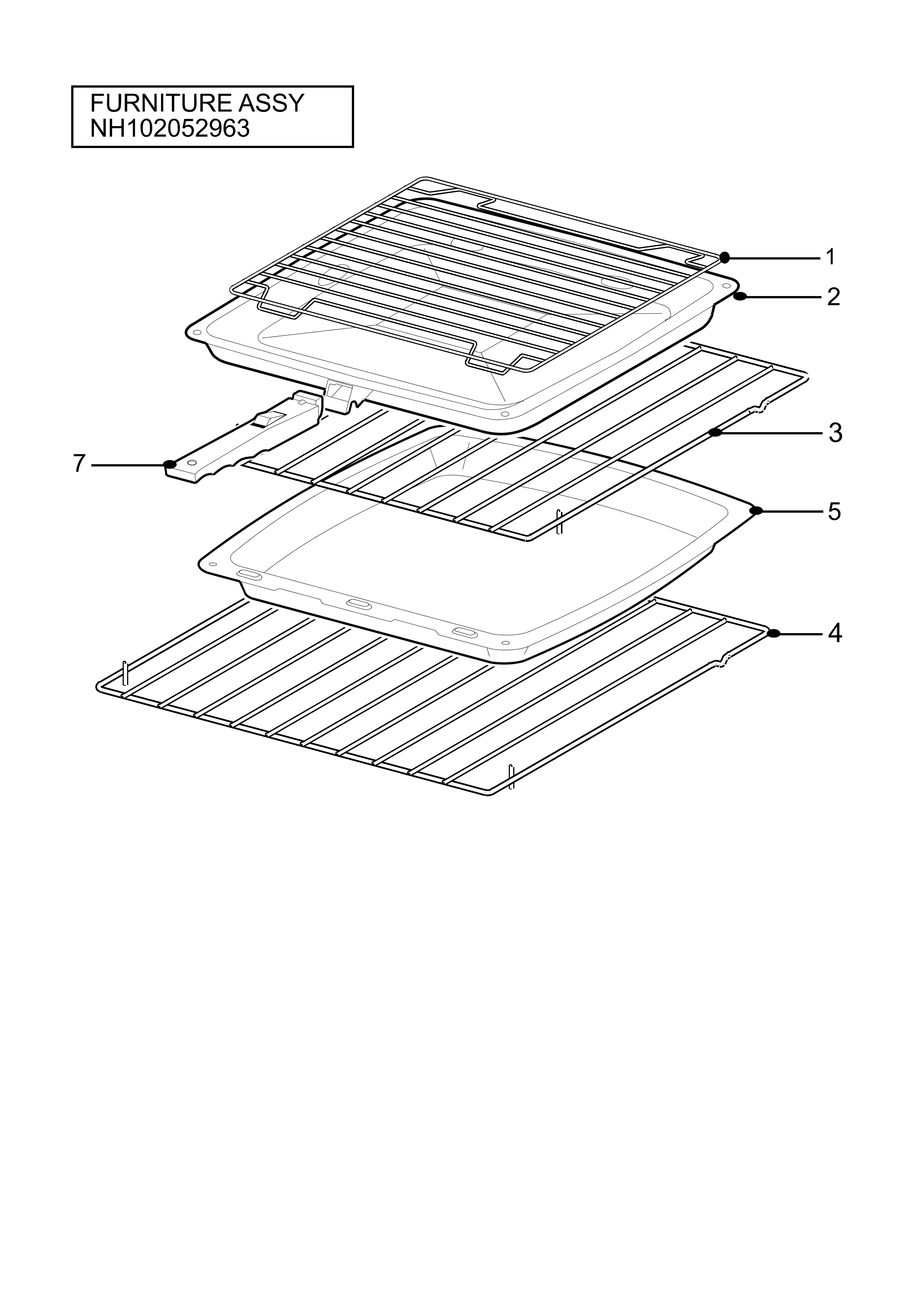 Explosionszeichnung AEG 94417121400 3210BU-M (STAINLESS)