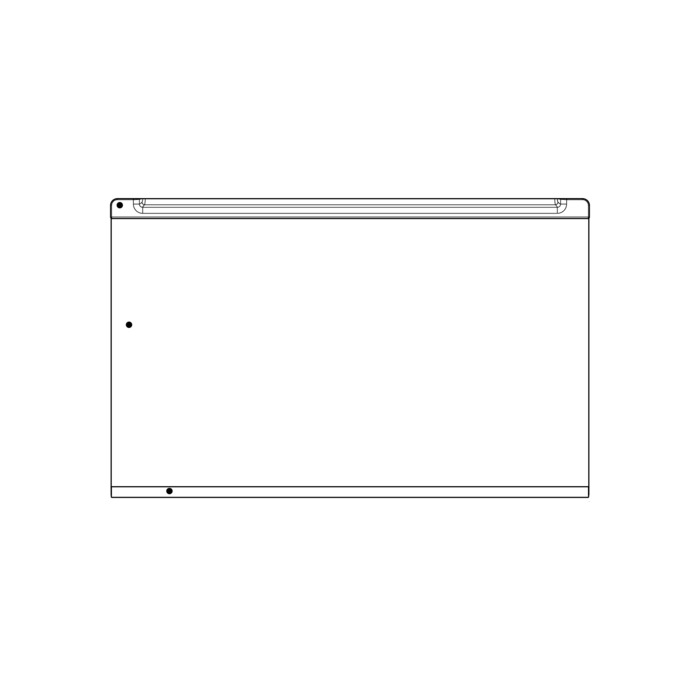 AEG Electrolux 140166294029 Glasplatte - ,complet,458.5x286mm