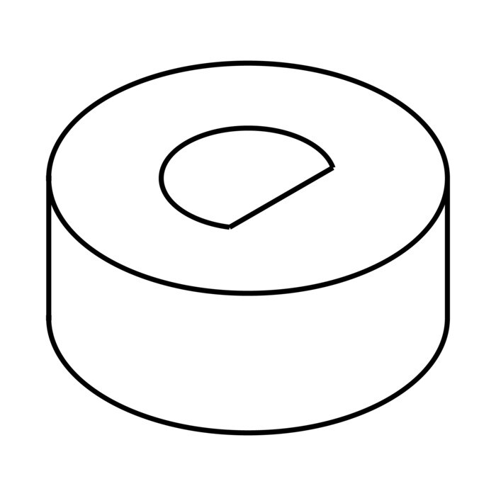 AEG Electrolux 3556125031 Knebel - Gummiteil,knebel