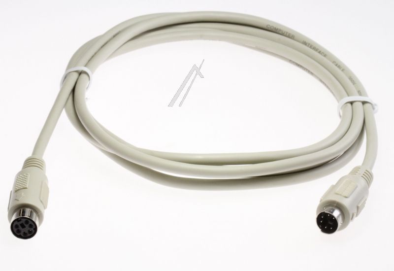 COM - 6pol-mini-din-stecker/6pol-mini-din-kupplung 2m
