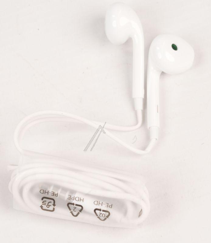 Oppo 8550414 - Earphone mh138 φ3.5 the four section single whitefm function us-standard belt tray packaging plast. plug single line mic
