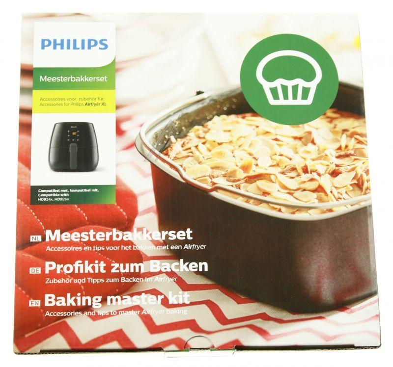 Philips Saeco HD994501 Brot Kuchenbackform - 882994501270 hd9945/01 back-kit: backform + muffin cups für airfryer xl