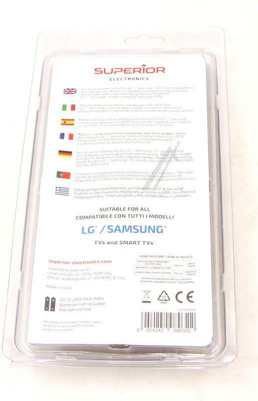 Superior SUPTRB002 - Combined smart universal fernbedienung für samsung / passend für lg tvs ab bj 2000