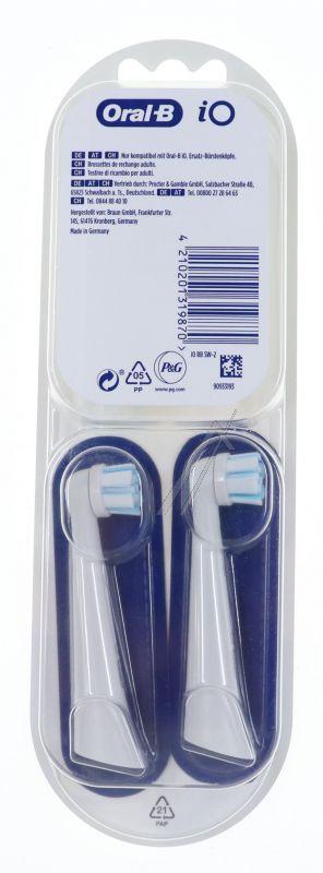 Braun 80338953 Zahnbürste - Oral-b aufsteckbürsten io sanfte reinigung 2er