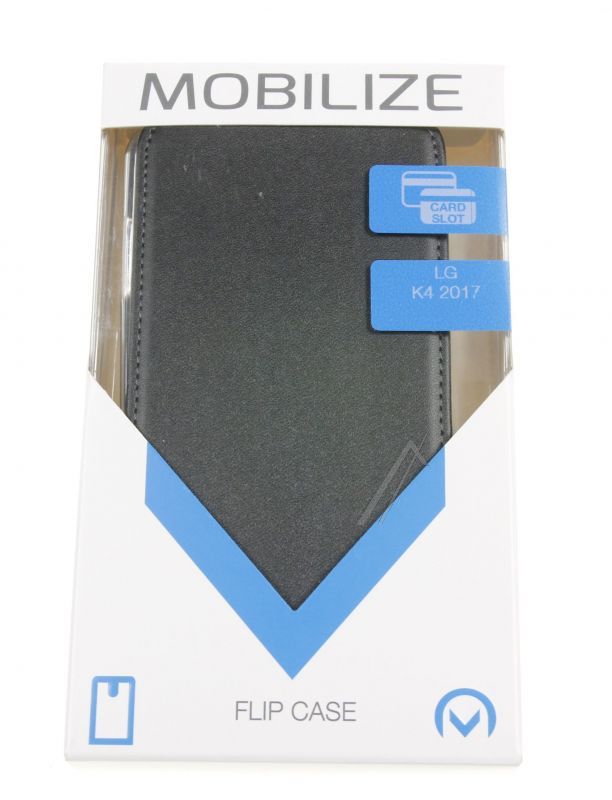 Mobilize 23151 - Mobilize classic gelly flip case passend für lg k4 2017 black