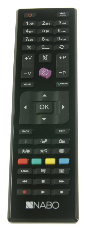 Vestel 23328217 - R/c 4875 fernbedienung passend für nabo (gray/s)(black/p)