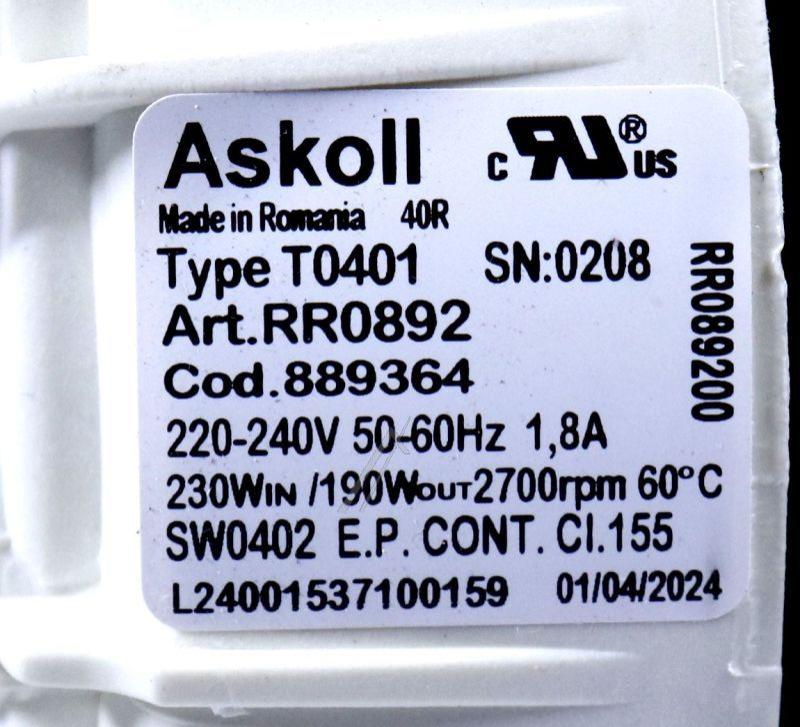 889364 - Em/bldc askoll t0401 td elx