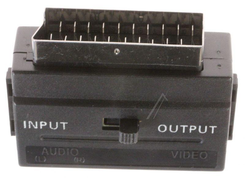 COM - Scartadapter scart/3xc buchse m.schalter