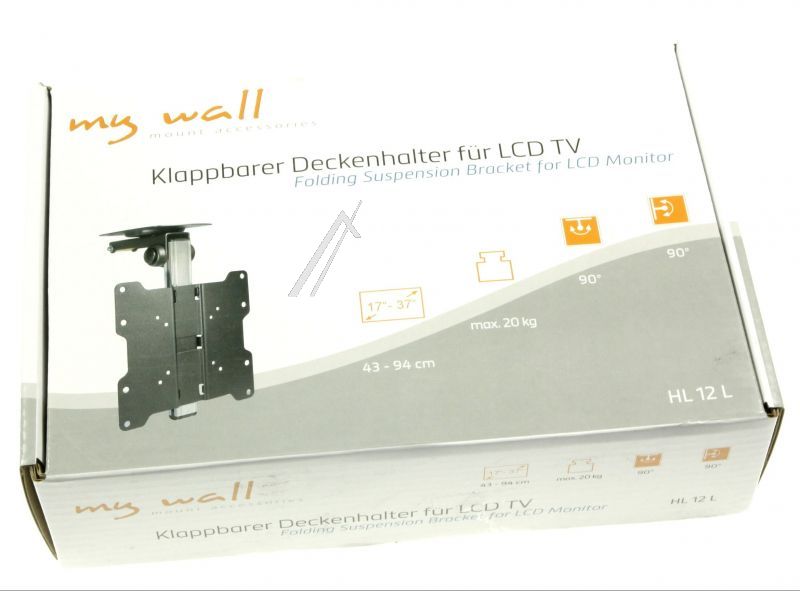 Mywall HL12 Deckenhalter - Hl 12 klappbarer led/lcd deckenhalter für bildschirme -