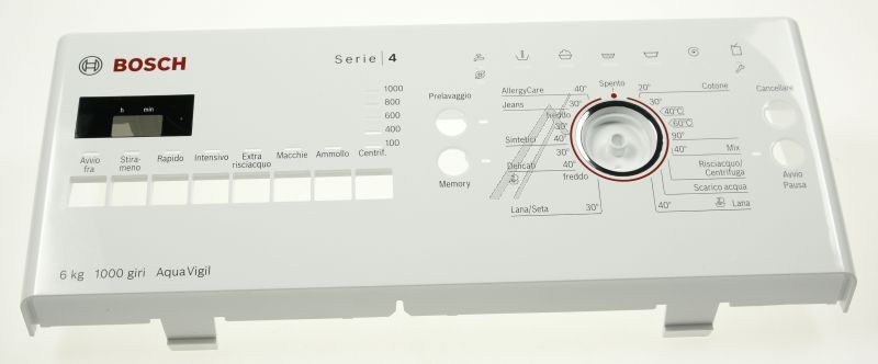 BSH Bosch Siemens 11012014 Bedienteilblende - Bedienblende
