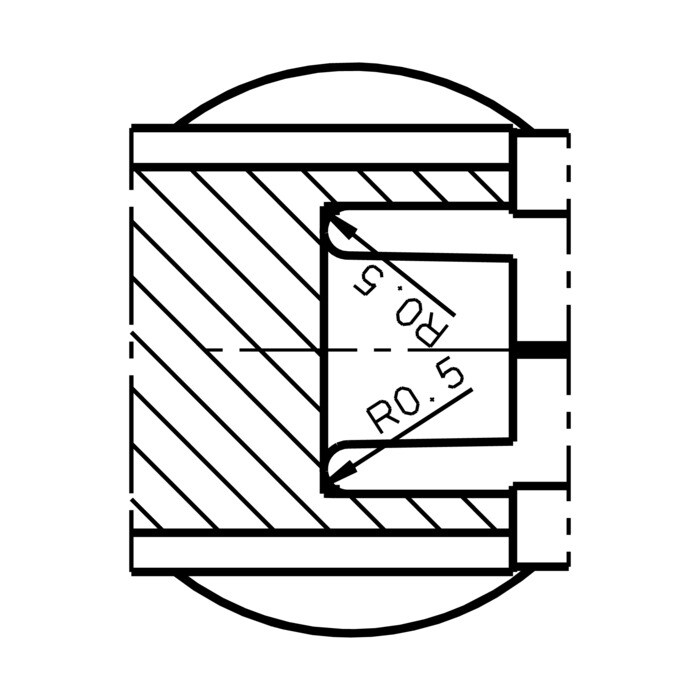 AEG Electrolux 1551506007 Programmablaufscheibe - Indikatiepaneel,draaisnelheid