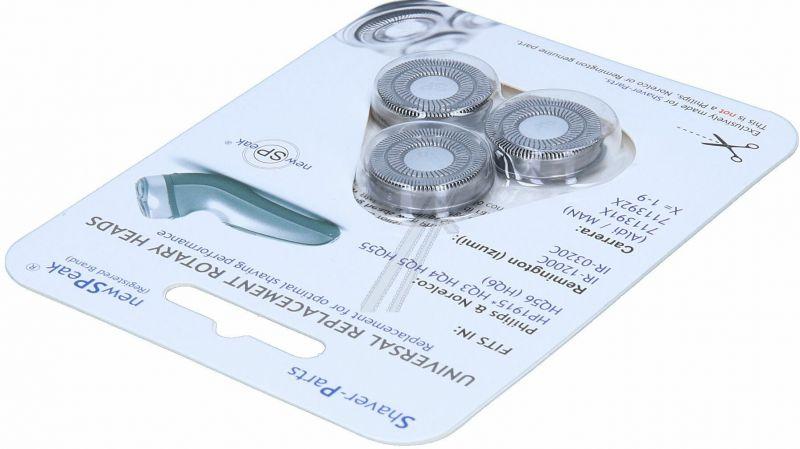 Scherkopf für Rasierer HQ3 HQ4 HQ5 HQ55 HQ56 HQ6 wie Philips Remington Ersatzteil