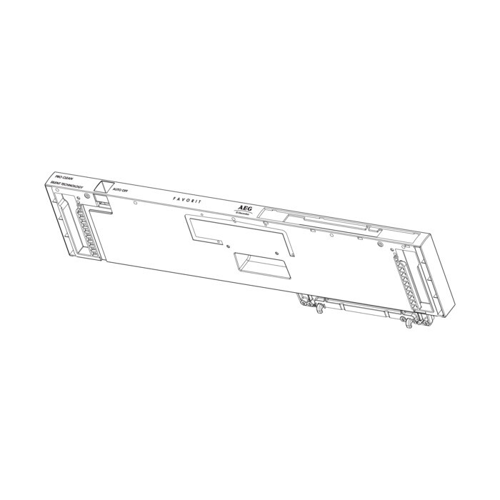 Bedienteilblende 1174104107 für AEG FAV50EVI0P (91143406004)