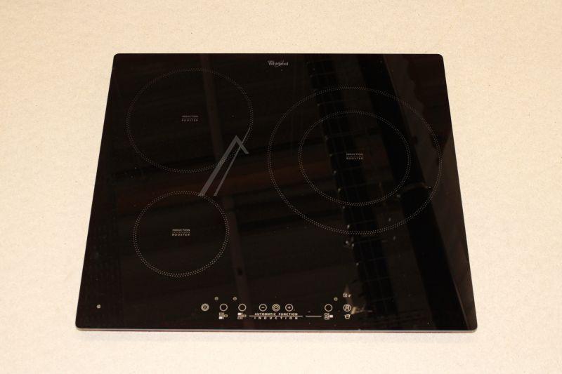 Whirlpool Indesit 481010623270 Glaskeramikfläche - C00443731 mulde montage ne