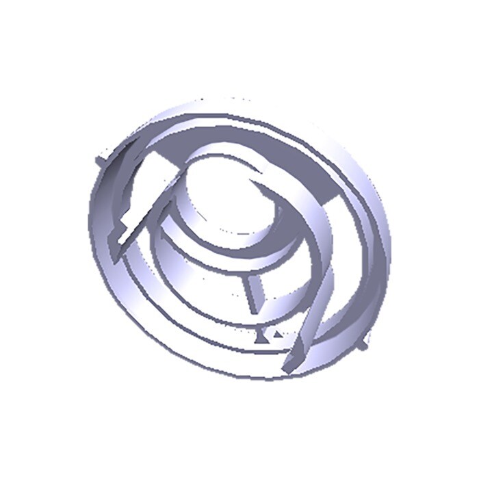 AEG Electrolux 1530356201 Mutter - Sicherungsring,wanne,dunkelgra
