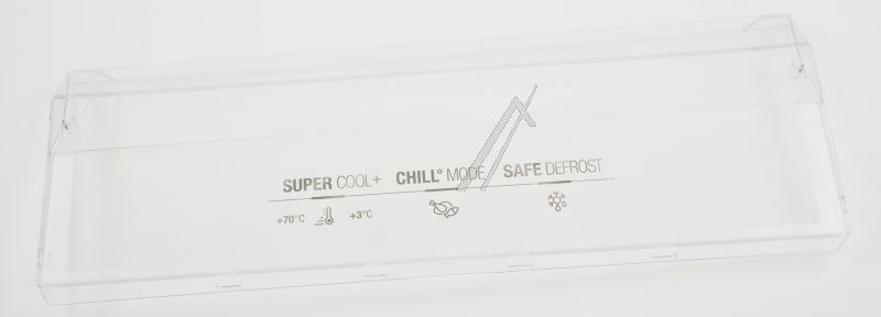 Whirlpool Indesit 488000374842 Schubladenblende - C00374842 front schublader chiller bedruckt ptf201