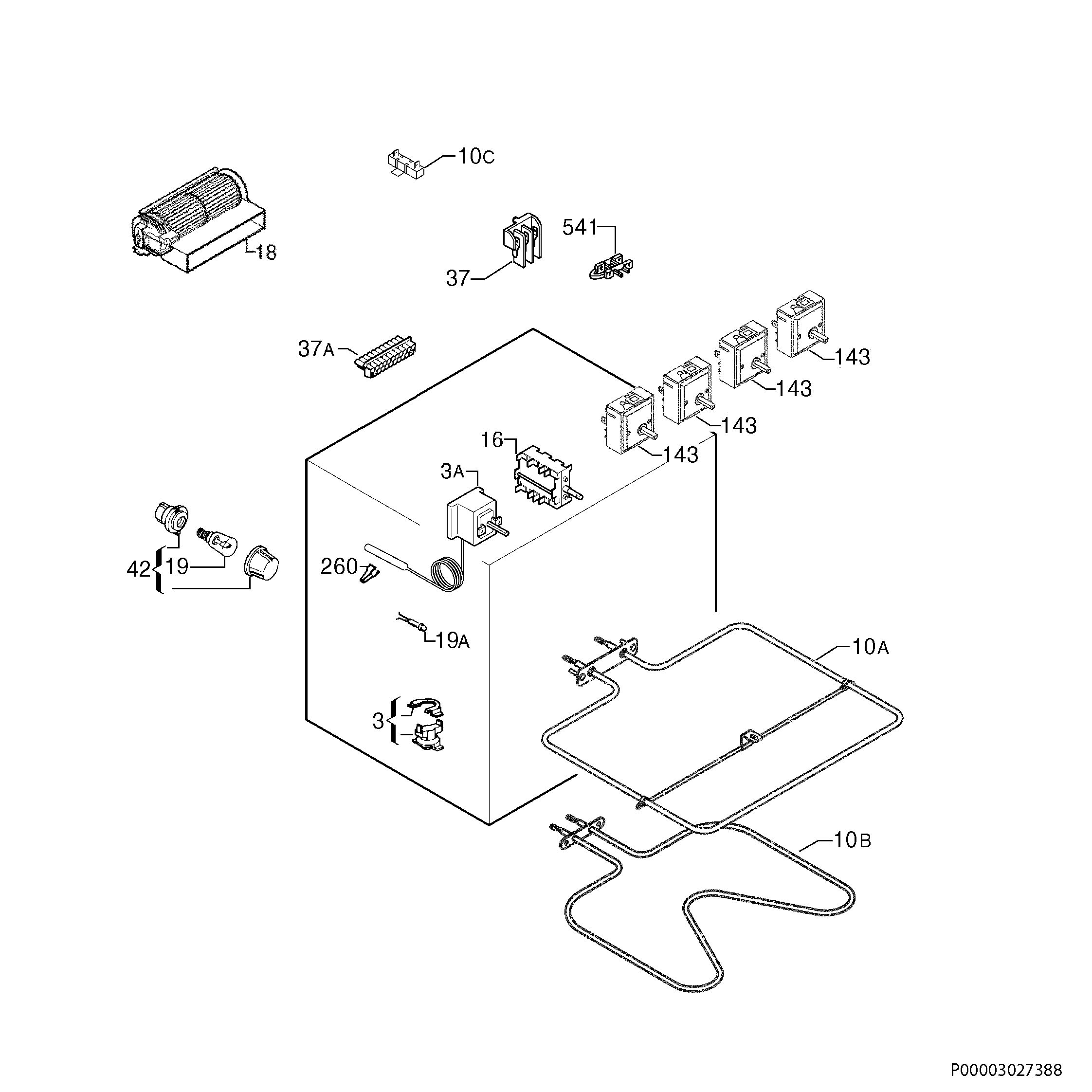 Explosionszeichnung Ikea 94406400103 UCG3O Explosionszeichnung Ikea 94406400103 UCG3O