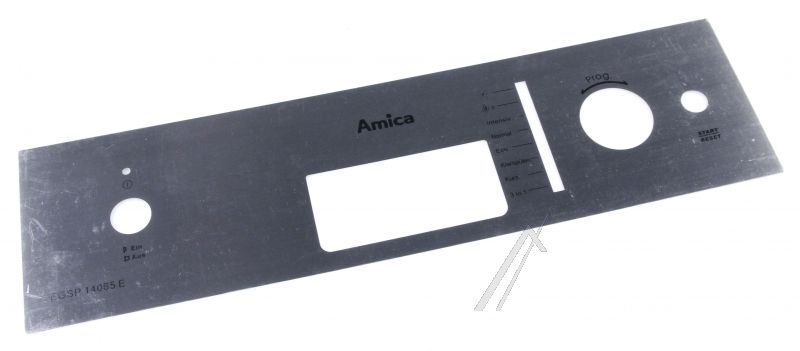 Amica 1030074 Bedienteilblende - Streifen der kontrolltafel Amica 1030074 Bedienteilblende - Streifen der kontrolltafel