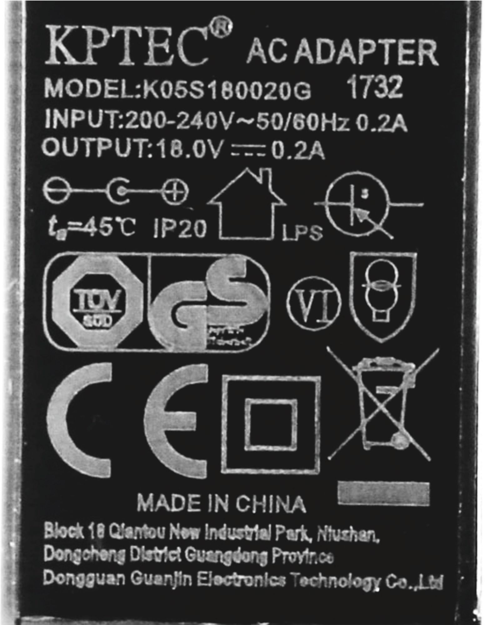 BSH Bosch Siemens 12014111 - K05s180020g netzteil stromversorgungseinheit