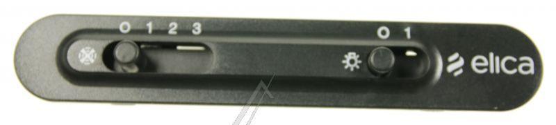 Elica CRU0085973 Bedienteilblende - Cruscotto comandi a.cr.tilly sl3v 2t d7.7bl passend für elica