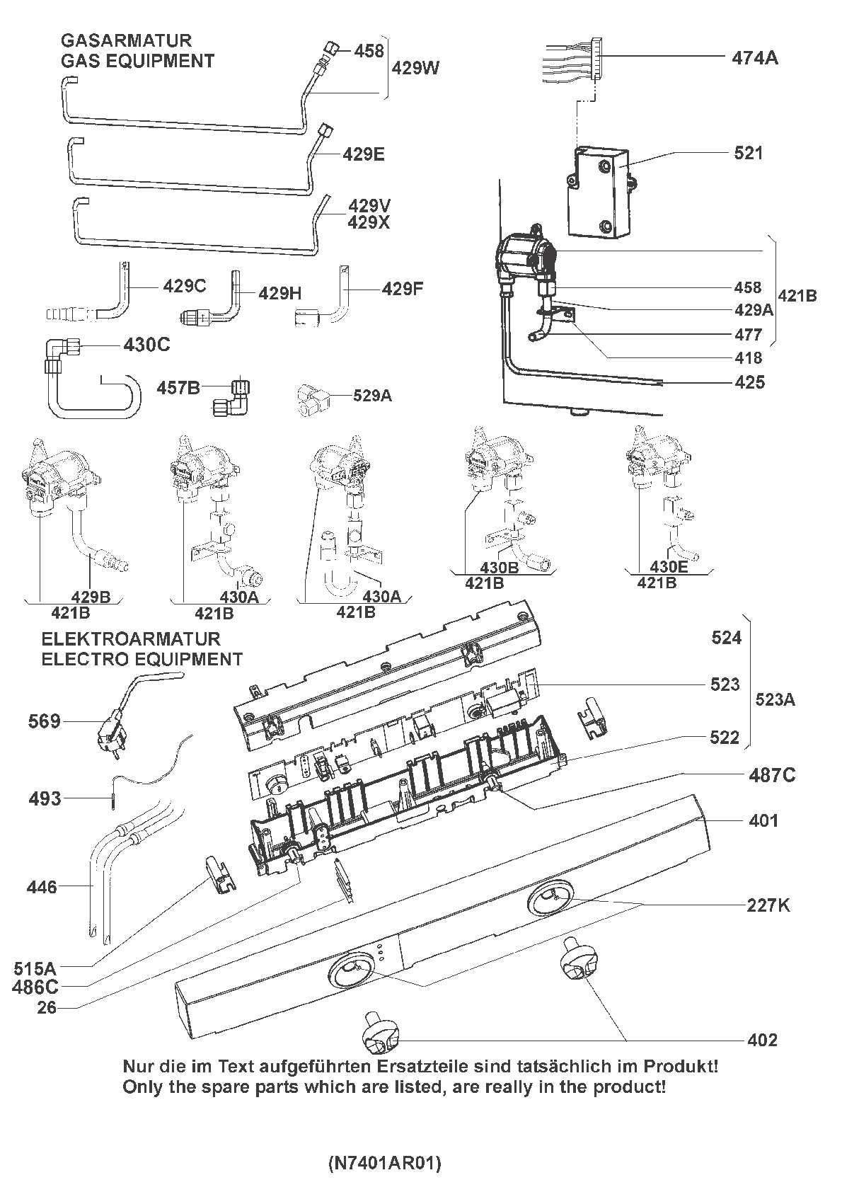 Explosionszeichnung Dometic 921712173 RM7361