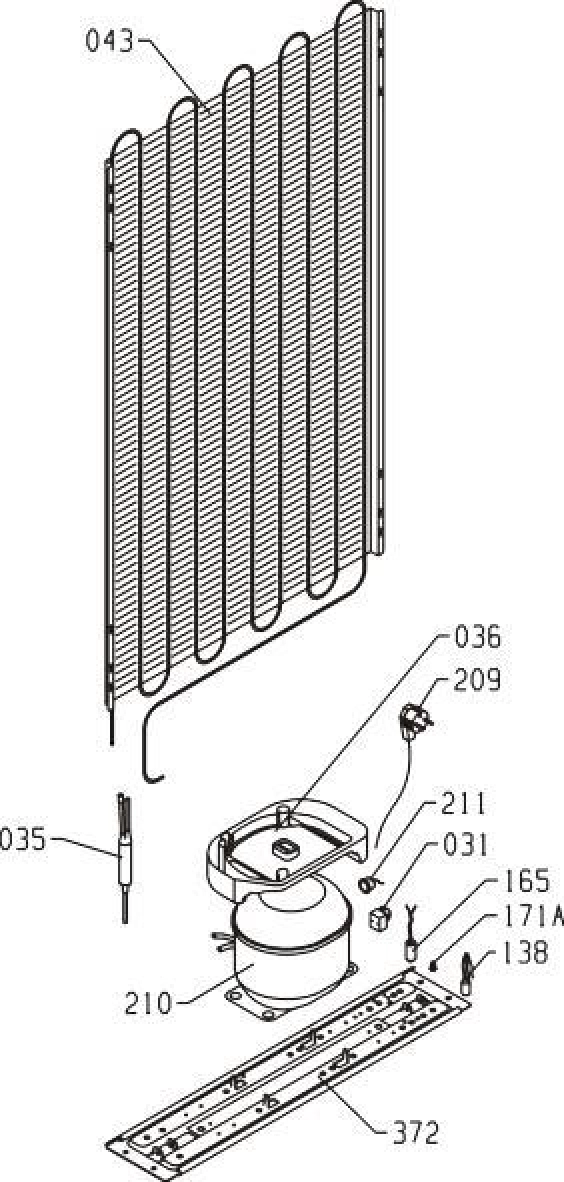 Explosionszeichnung Gorenje 444930 RB6152BR Explosionszeichnung Gorenje 444930 RB6152BR