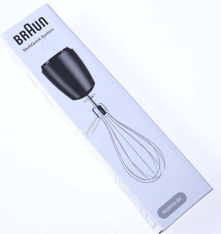 Braun AX22110052 Quirl - Mqs050bk rührbesen schwarz für stabmixer typ 4200, hb 701, hb 901