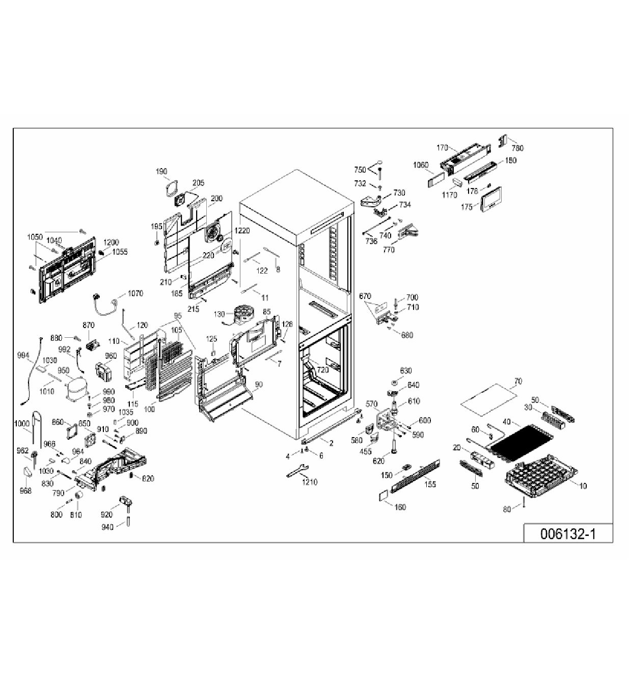 Explosionszeichnung Liebherr 993666601 CBNies 4878-21A Explosionszeichnung Liebherr 993666601 CBNies 4878-21A