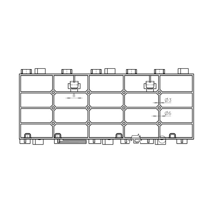 AEG Electrolux 3875219002 Halter - Houder,programmator,avantgarde