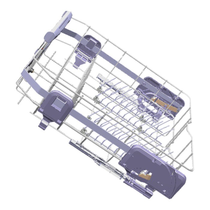 AEG Electrolux 140019514144 Geschirrkorb - Bask.c-lift blue a-wh