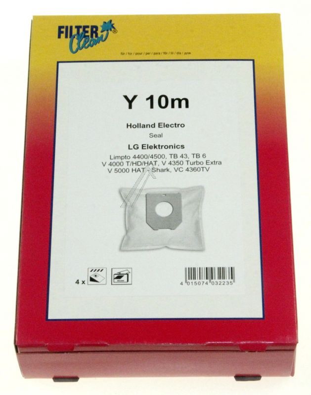 Filter Clean FL0172K Staubsaugerbeutel - Y10m fl0172-k staubsaugerbeutel 4+1