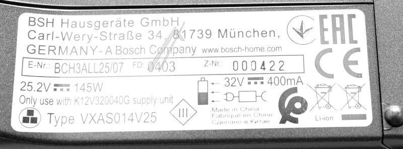 BSH Bosch Siemens 11059695 Staubsaugermotor - Chassis
