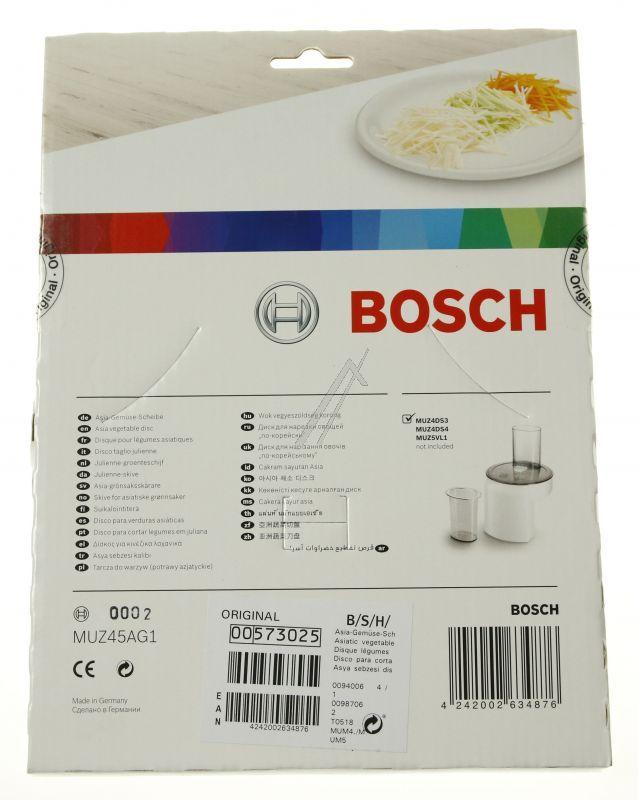 BSH Bosch Siemens 00573025 Reibscheibe - Muz4ag1 muz4js1 julienne-/asia-gemüse-scheibe