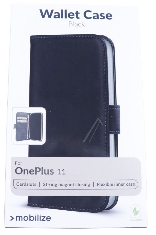 Mobilize 28719 - Passend für mobilize classic gelly wallet book case oneplus 11 black