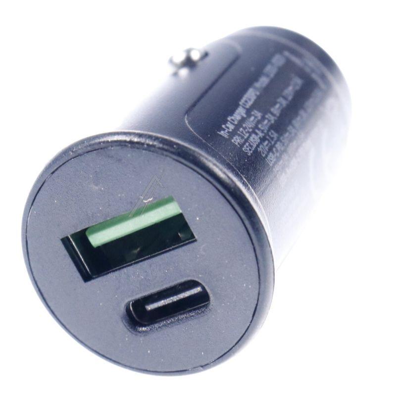 Assmann 10000029 Ladegerät Handy - In-car-charger cc230pd 1000-0029 kfz usb-ladegerät / netzteil, usb-c + usb-a, max. 30w