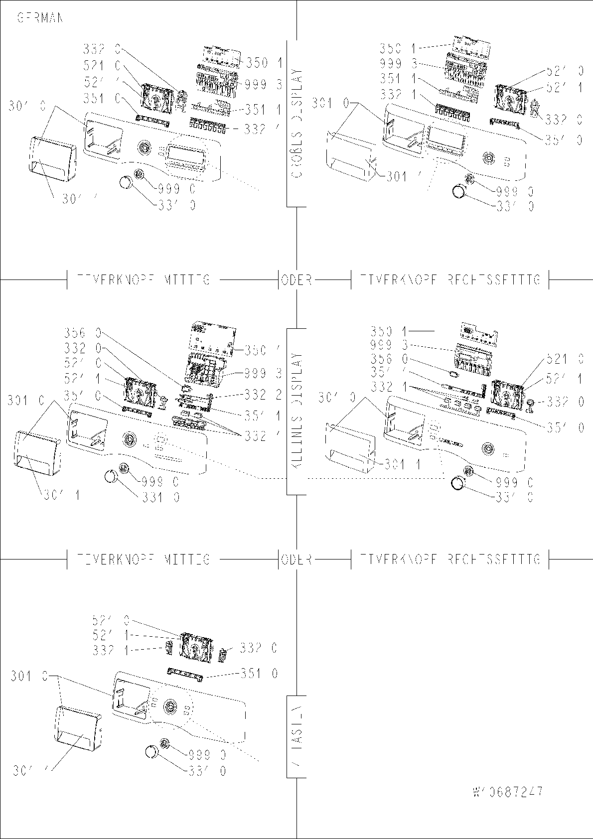 Explosionszeichnung Privileg 857501003021 PWC 8A+ Explosionszeichnung Privileg 857501003021 PWC 8A+