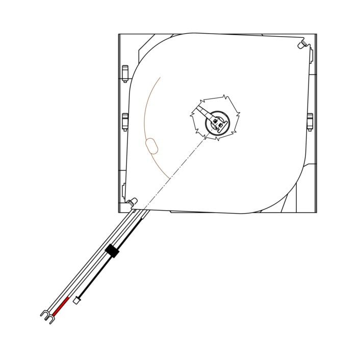 AEG Electrolux 3878499395 Induktionsfeld - Spule, induktion,,210m