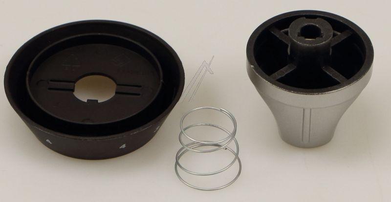 Whirlpool Indesit 488000257255 Knebel - C00257255 knebel silber elektrisch grill